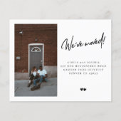 Begroting we hebben foto's bewegende aankondiging  (Voorkant)