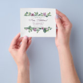 Begroting We hebben het nieuwe Eucalyptus Botanisc Flyer (Hand)