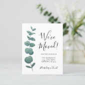 Begroting We hebben wijziging adres Eucalyptus ver (Staand voorkant)