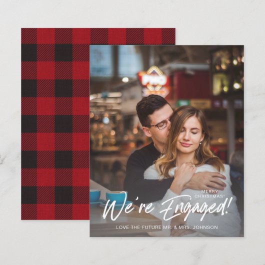 Begroting We zijn ingelegd V Foto Buffalo Check (Voorkant / Achterkant)