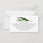 Begroting. Wit over grijze wijziging van plannen O Notitiekaartje (Achterkant)