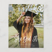 BEGROTING: ze deed het minimalistisch Afstudeerder (Voorkant)