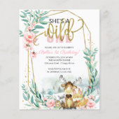 Begroting Ze is een eerste uitnodiging van één dag (Voorkant)