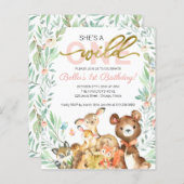 Begroting Ze is een eerste uitnodiging van één dag (Voorkant / Achterkant)