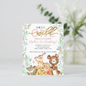 Begroting Ze is een eerste uitnodiging van één dag (Staand voorkant)