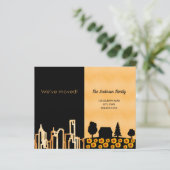 Begroting zwarte goudstad: aankondiging (Staand voorkant)