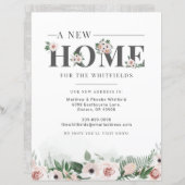 Begrotingsadres Aankondiging van de wijziging van (Voorkant / Achterkant)