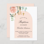 Begrotingsbaptisme eucalyptus roos goud bloemzetme (Voorkant / Achterkant)