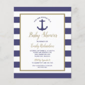 Begrotingsbeleid per uitnodiging van het Baby show (Voorkant)