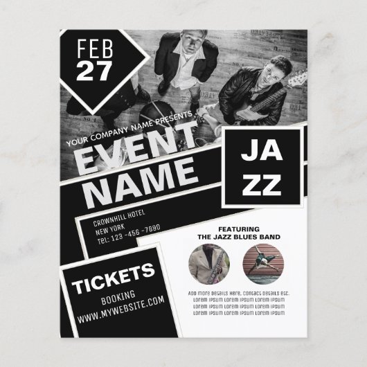 BEGROTINGSbrochure GRATIS Design Help Entertainmen Flyer (Voorkant)