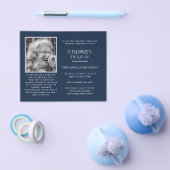 BEGROTINGSFOTO Viering van het Leven UITNODIGINGEN Flyer (Enkel)