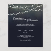 Begrotingshelderheid. Wedding-uitnodiging. Uitnodi (Voorkant)