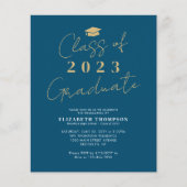 Begrotingsklasse 2023 Blauwe Gouden Drijfpartij (Voorkant)