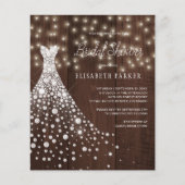 Begrotingsroestvrijster voor de douche van bruinho flyer (Voorkant)