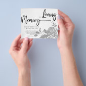 Begrotingssympathie/Dank u. Flyer (Hand)