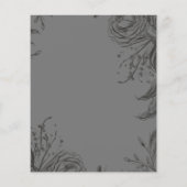 Begrotingssympathie Geheugen /Dank u. (Achterkant)