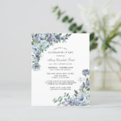 Begrotingsviering van de uitnodiging tot het indie (Staand voorkant)