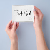 Begrotingszaken Logo Sociale Website Code Dank u Flyer (Hand)