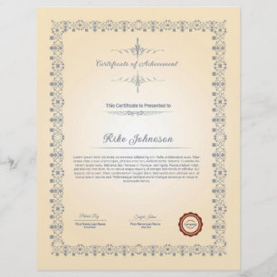 Behaalde resultaten flyer