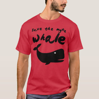 behalve de walvis 9 t-shirt