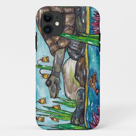 Behandel de schildpad Case-Mate iPhone case (Achterkant)