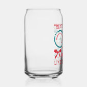 Behandel elke dag als Kerstmis Blikvorm Glas (Rechts)