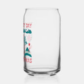 Behandel elke dag als Kerstmis Blikvorm Glas (Links)