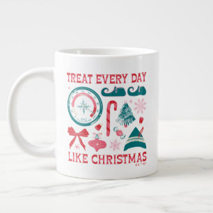 Behandel elke dag als Kerstmis Extra Grote Beker