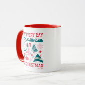 Behandel elke dag als Kerstmis Mok (Voorkant links)