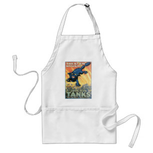 Behandel 'Em Rough - Doe mee met de Tanks! Standaard Schort
