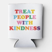 Behandel mensen met kindheid blikjeskoeler (Voorkant)