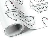 Behandel uw eigen omslagpapier cadeaupapier (Rol Hoek)