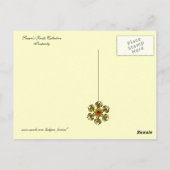 BEHANDELDE GRAPES RUSTISCH VINEYARD, WINERY, VITIC BRIEFKAART (Achterkant)