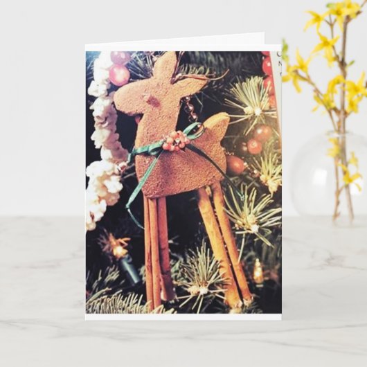 BEHANDELEN VAN TREE-TO-SAY MERRY CHRISTMAS VAN "ME KAART (Gele Bloem)