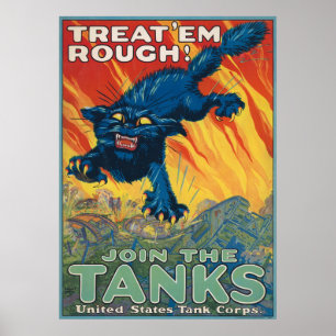 Behandeling 'Em Rough - Join the Tanks Poster