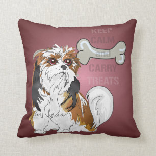 Behandeling met kalk en wasgoed Dog Pillow Kussen