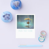 BEHANDELING OP EEN ISLAND FLYER MET  TEKST (Enkel)