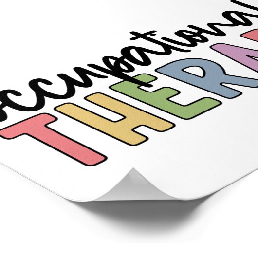 Behandeling OT-maand van de student Poster (Hoek)