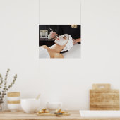 Behandeling van damesoppas poster (Keuken)