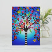 BEHANDELING VAN LEVENSBAR/BBT-MITZVAH KAART (Staand voorkant)