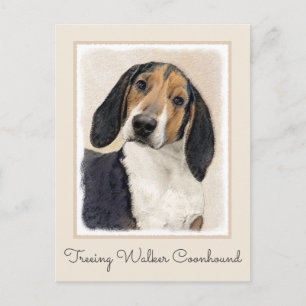 Behandeling van walker Coonhound-schilderijen - Oo Briefkaart