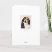 Behandeling van walker Coonhound-schilderijen - Oo Kaart (Achterkant)