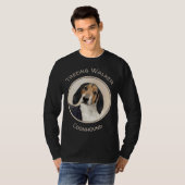 Behandeling van walker Coonhound-schilderijen - Oo T-shirt (Voorkant volledig)