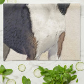 Behandeling van walker Coonhound-schilderijen - Oo Theedoek (Gevouwen)