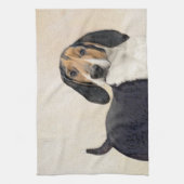 Behandeling van walker Coonhound-schilderijen - Oo Theedoek (Verticaal)