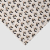 Behandeling van walker Coonhound-schilderijen - Oo Tissuepapier (Detail)