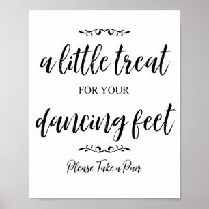 Behandeling voor je voeten - Onderteken voor Teens Poster