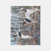 Behandeling Walker Coonhound Dogs Bossen Fleece Bl (Voorkant)