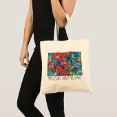 "BEHANDELING WAT WE HEBBEN" TOTE BAG (Voorkant (product))
