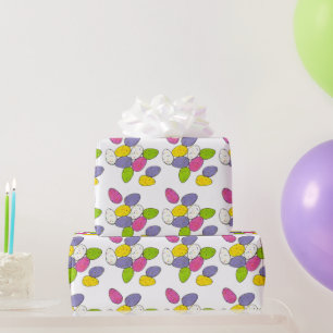 Behandelingen met gemoute Snoep van gemalen paasei Cadeaupapier